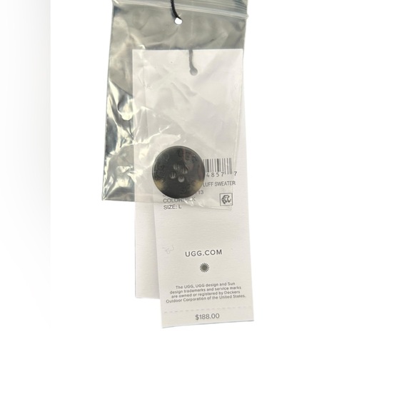 NWT UGG Alaura Cloudfluff Sweater SZ L - Picture 3 of 4